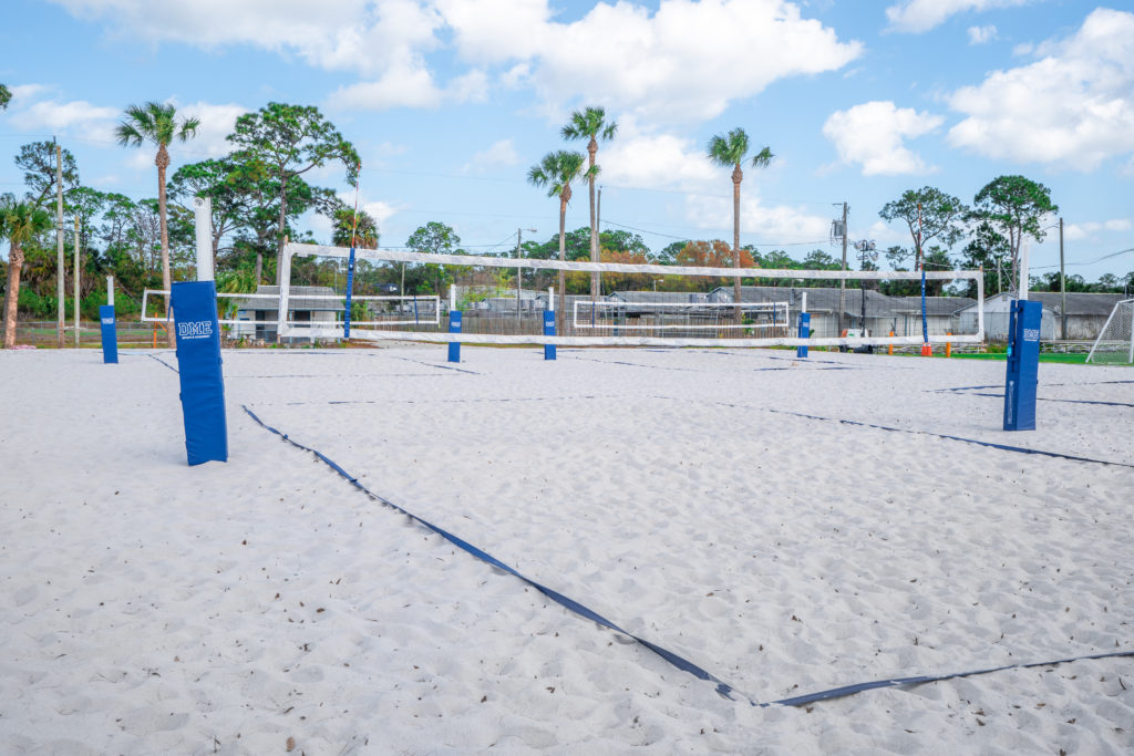 DME academy facilities - beach volleyball