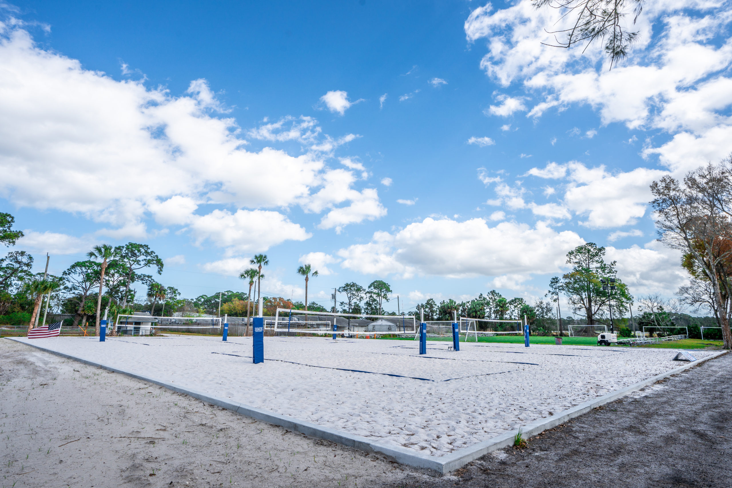 DME facilities - beach volleyball courts