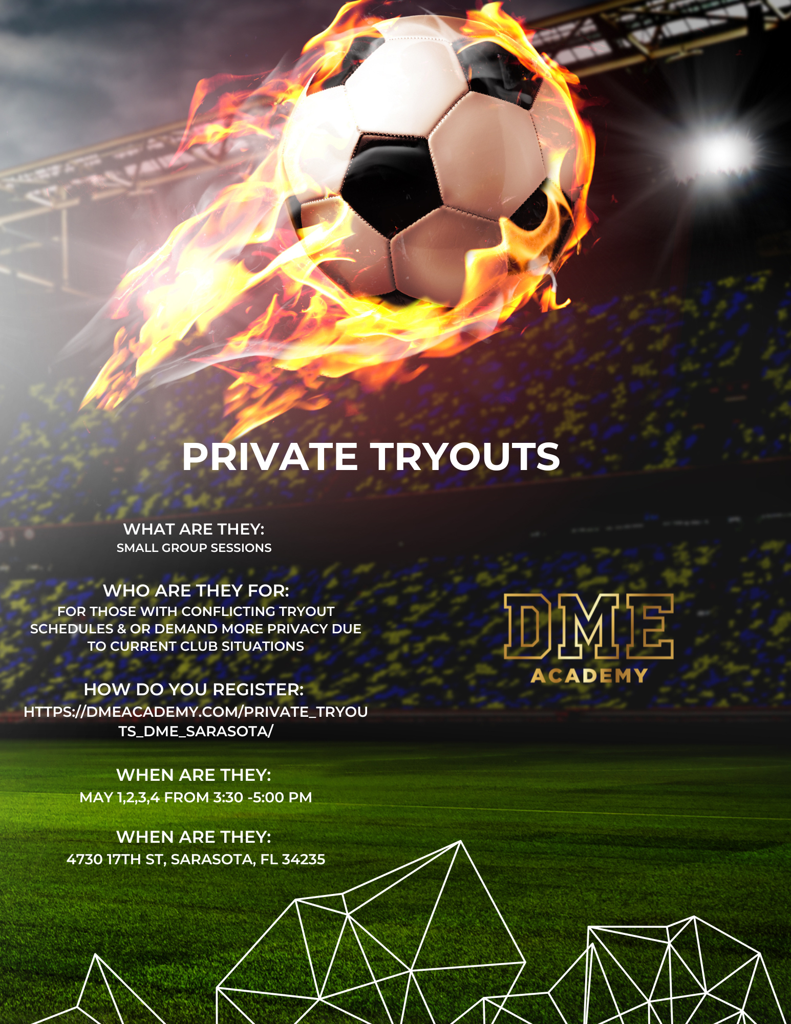 Green Modern Soccer Flyer