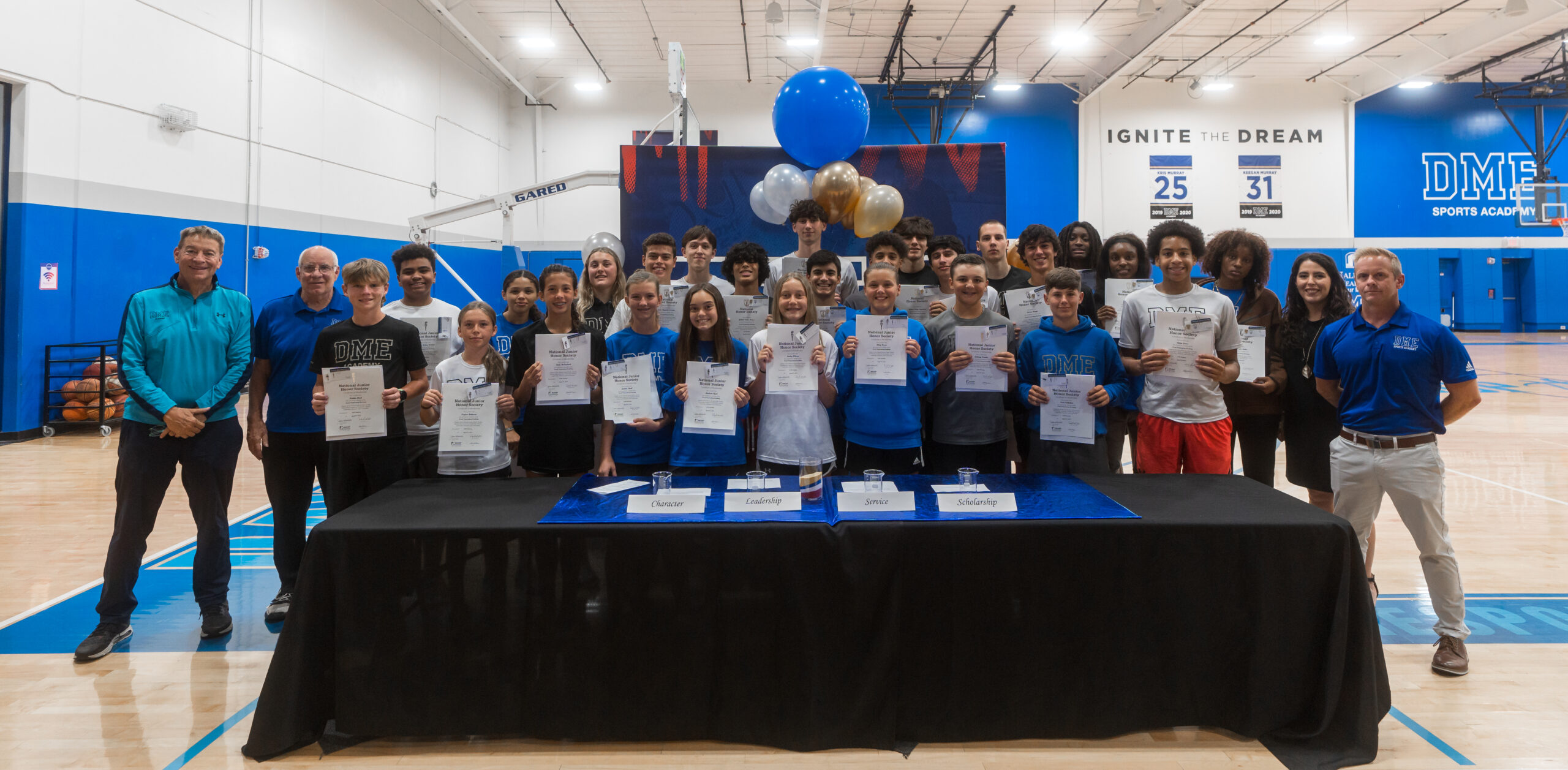 30 DME Academy Students Achieve National Honors Society
