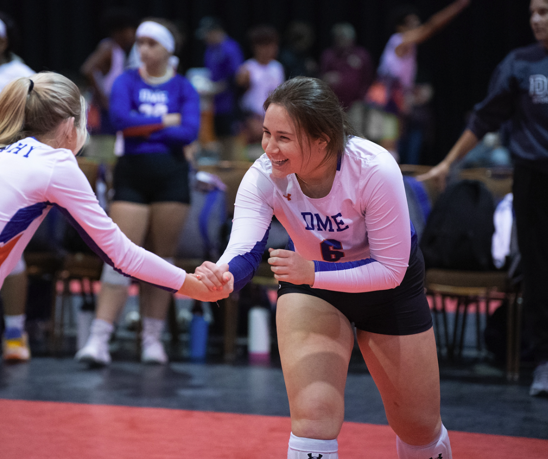 DME Academy indoor club volleyball