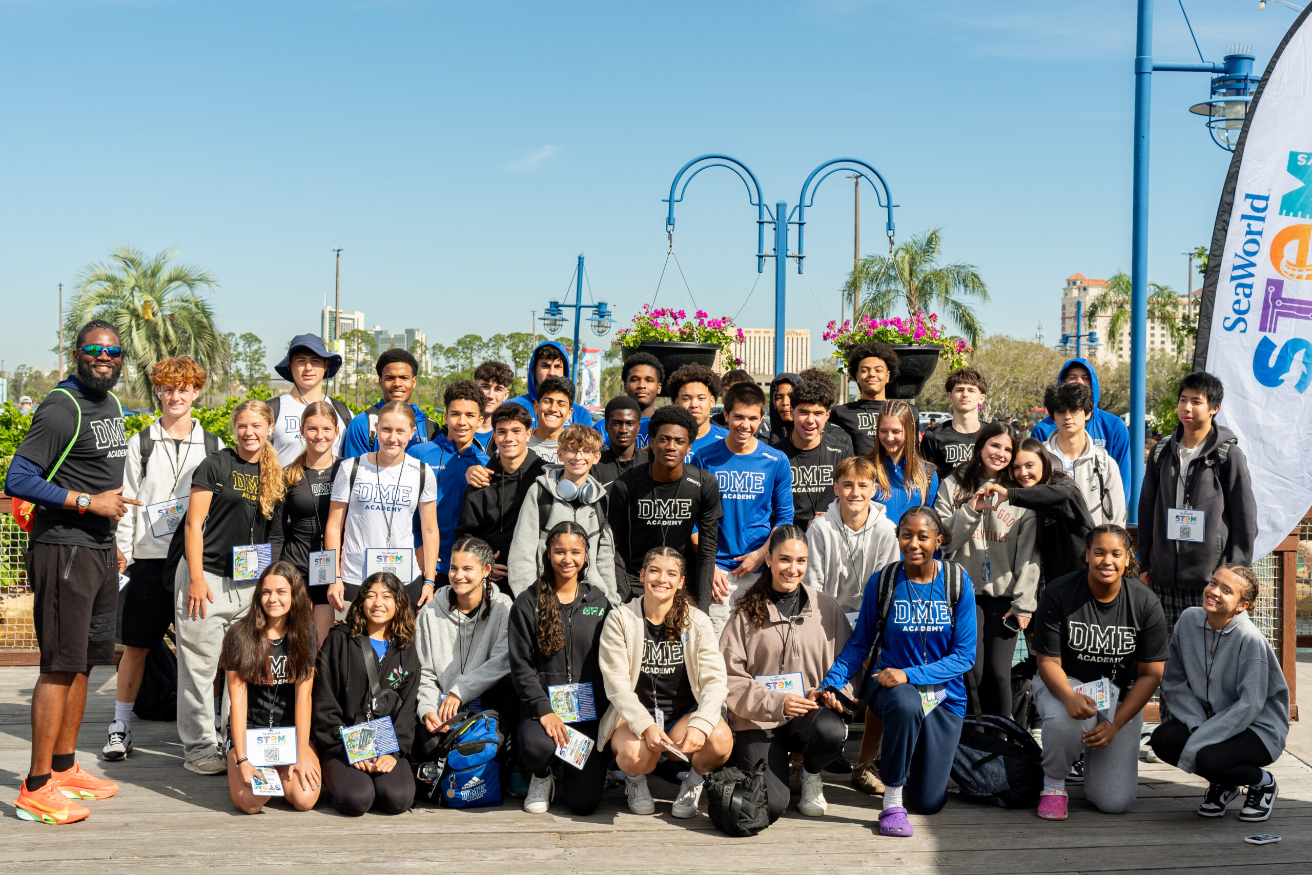 DME Academy students attend SeaWorld Orlando’s STEM Day, exploring real-world science, technology, engineering, and mathematics applications.