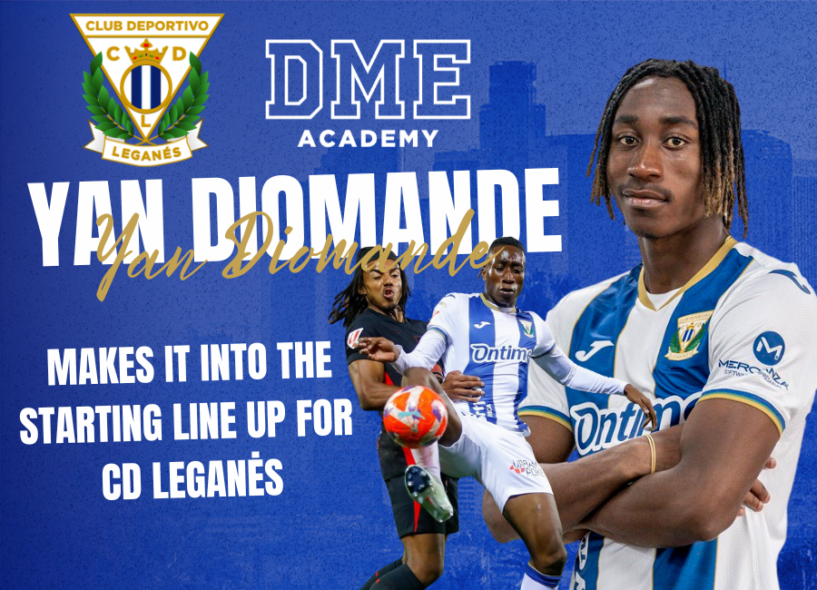 Youth soccer development – DME Academy alum Yan Diomande in La Liga