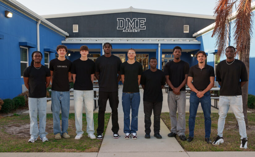 The 2026 boys prom court poses together