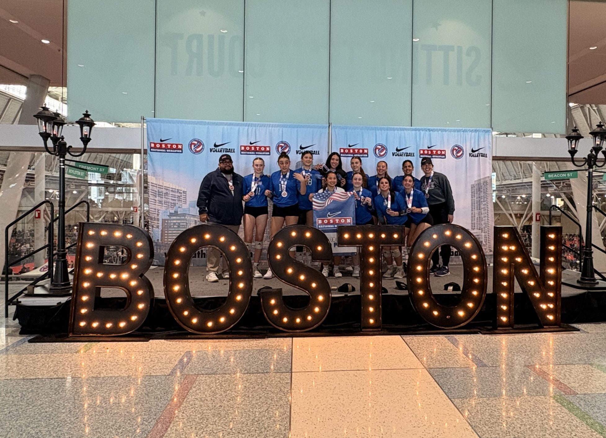 The 18's qualified for nationals over the weekend in Boston.