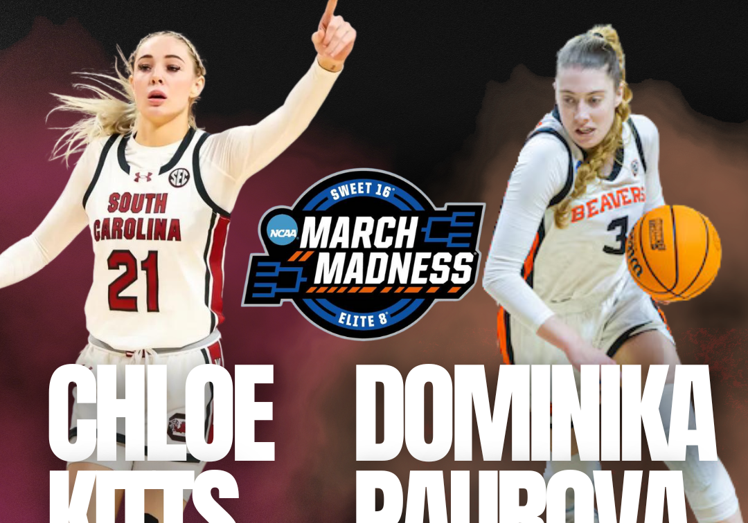 Follow the NCAA Tournament journey of DME Academy alumni Chloe Kitts and Dominika Paurova, from prospects to pivotal players